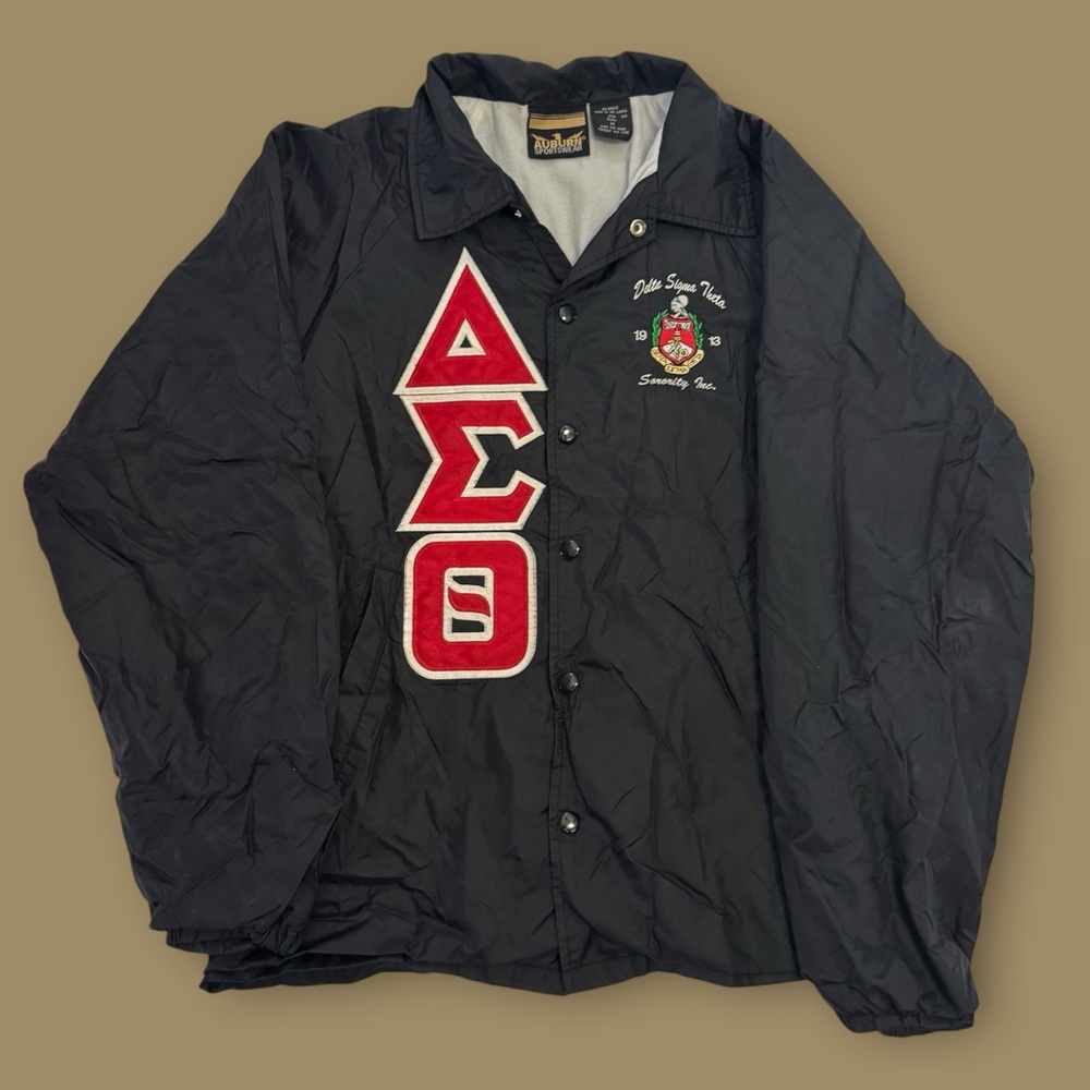 Vintage 80’s Delta Sigma Theta Sorority Jacket